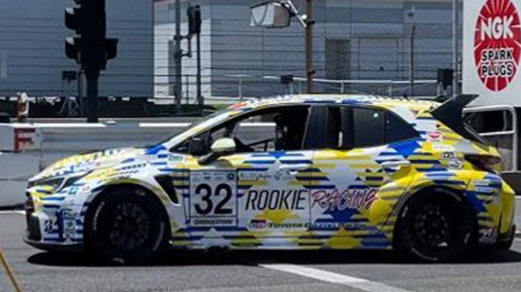 「液体水素カローラ」こと、32号車 ORC ROOKIE GR Corolla H2 concept